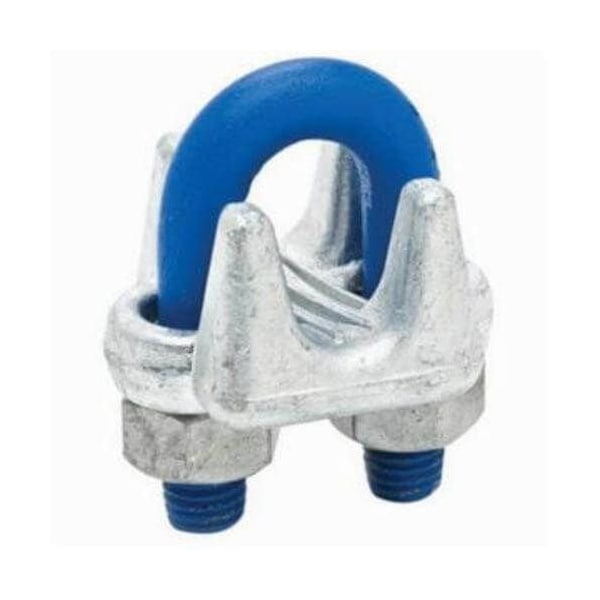 1000G Wire Rope Clip, 78 In, Forged Carbon Steel, 4 Clips